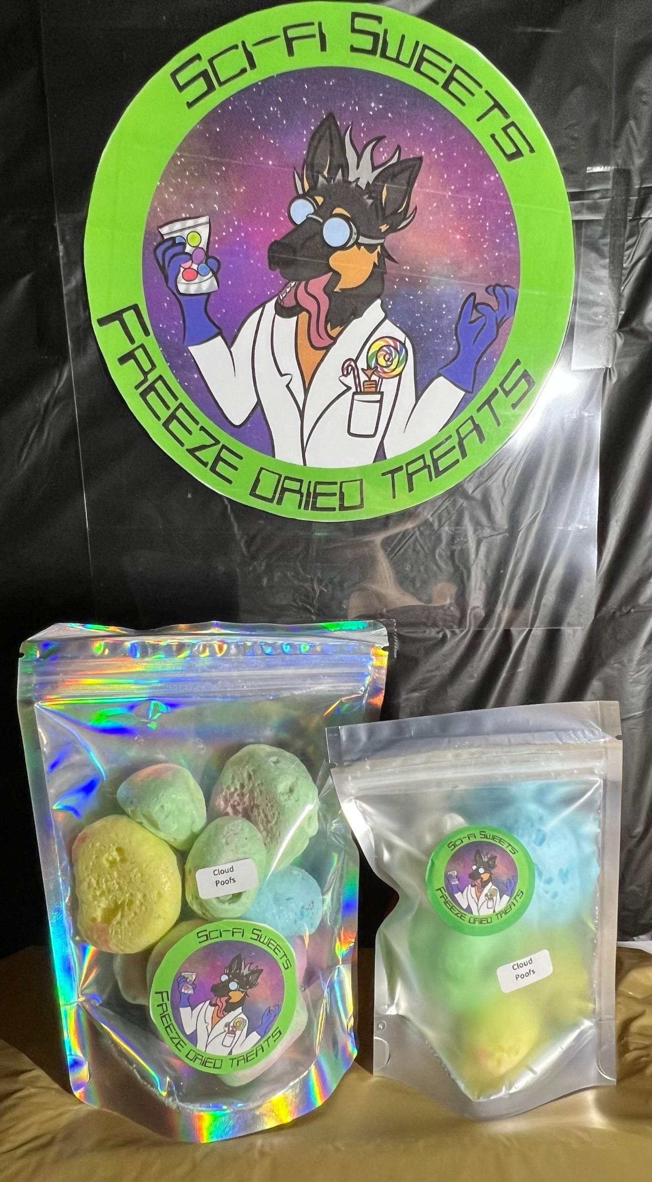 Cloud Poofs | Freeze-Dried Candy Melts with Fruity Flavor