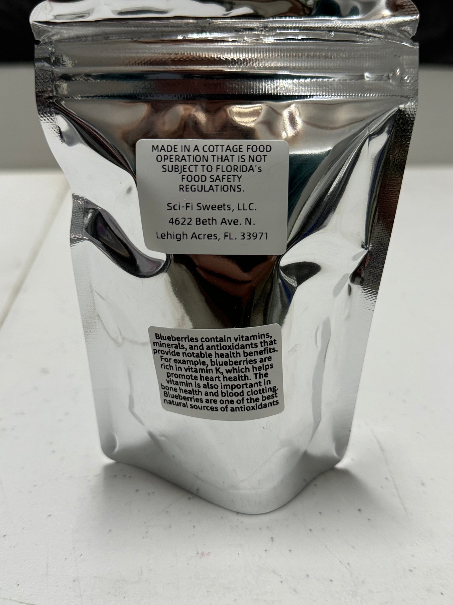 Freeze-Dried Blueberries – 100% Real Fruit, Crunchy & Naturally Sweet