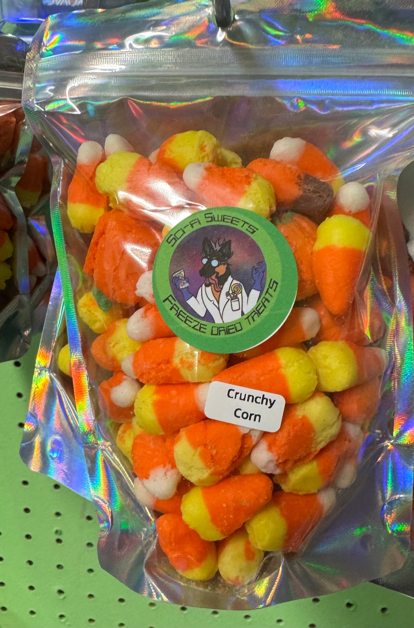 Crunchy Corn – Freeze-Dried Candy with a Light, Crispy Twist
