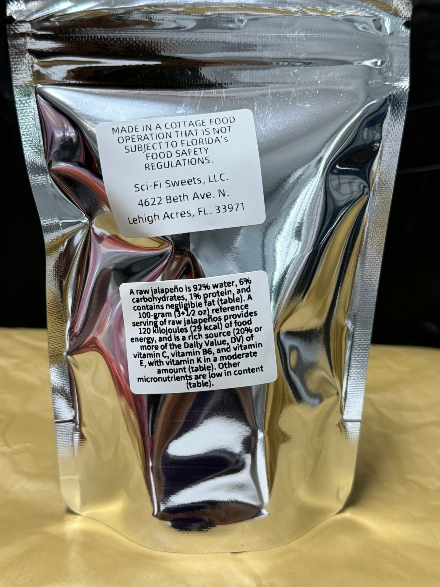 Freeze-Dried Jalapeños – Spicy, Crunchy, Shelf-Stable