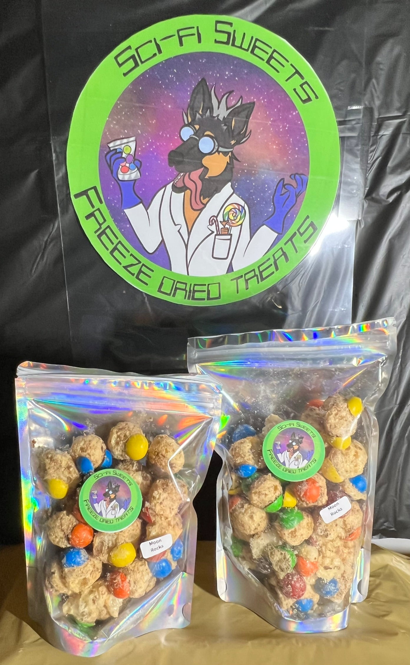 Moon Rocks | Freeze-Dried Caramel Candy Bites