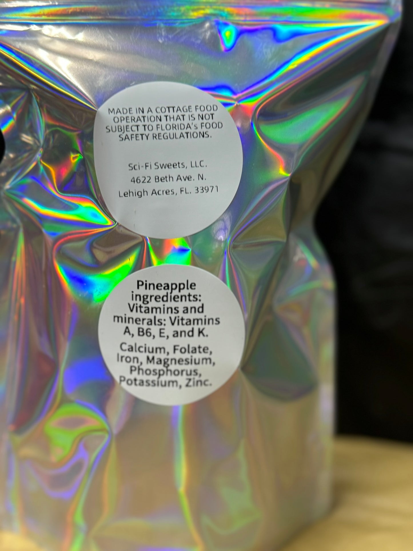 Freeze-Dried Pineapple Chunks – Sweet, Tangy & Crunchy Tropical Snack