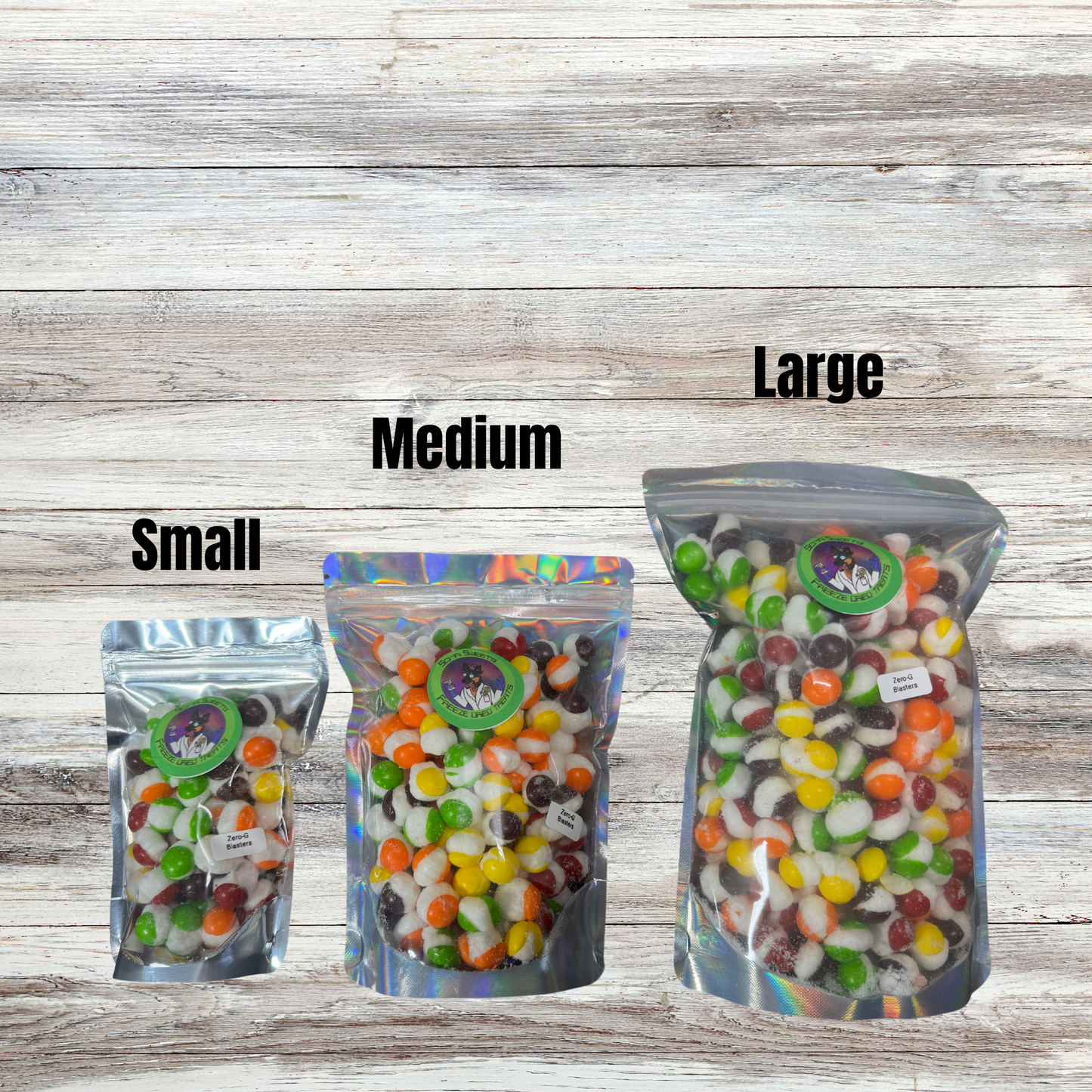 Zero-G Blasters Regular | Freeze-Dried Space Candy Treats