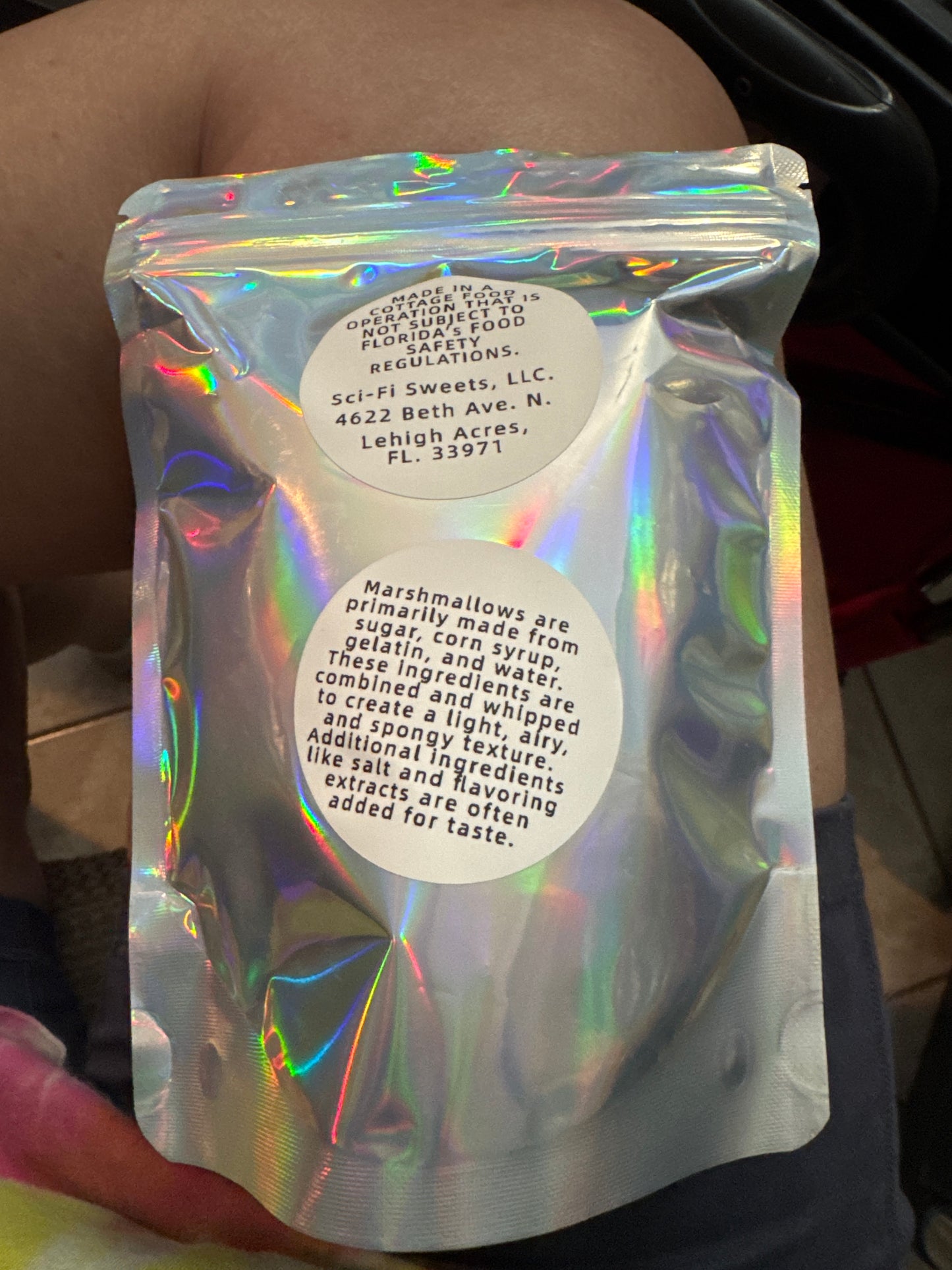 Freeze-Dried Marshmallows with flavoring!