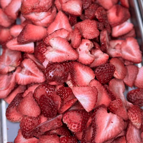 Freeze-Dried Strawberries – Sweet, Tart & Crispy 100% Real Fruit