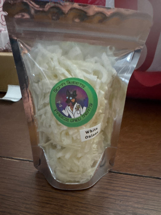 Freeze-dried White Onions