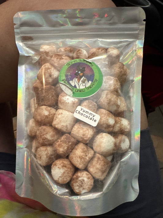 Freeze-Dried Marshmallows with flavoring!