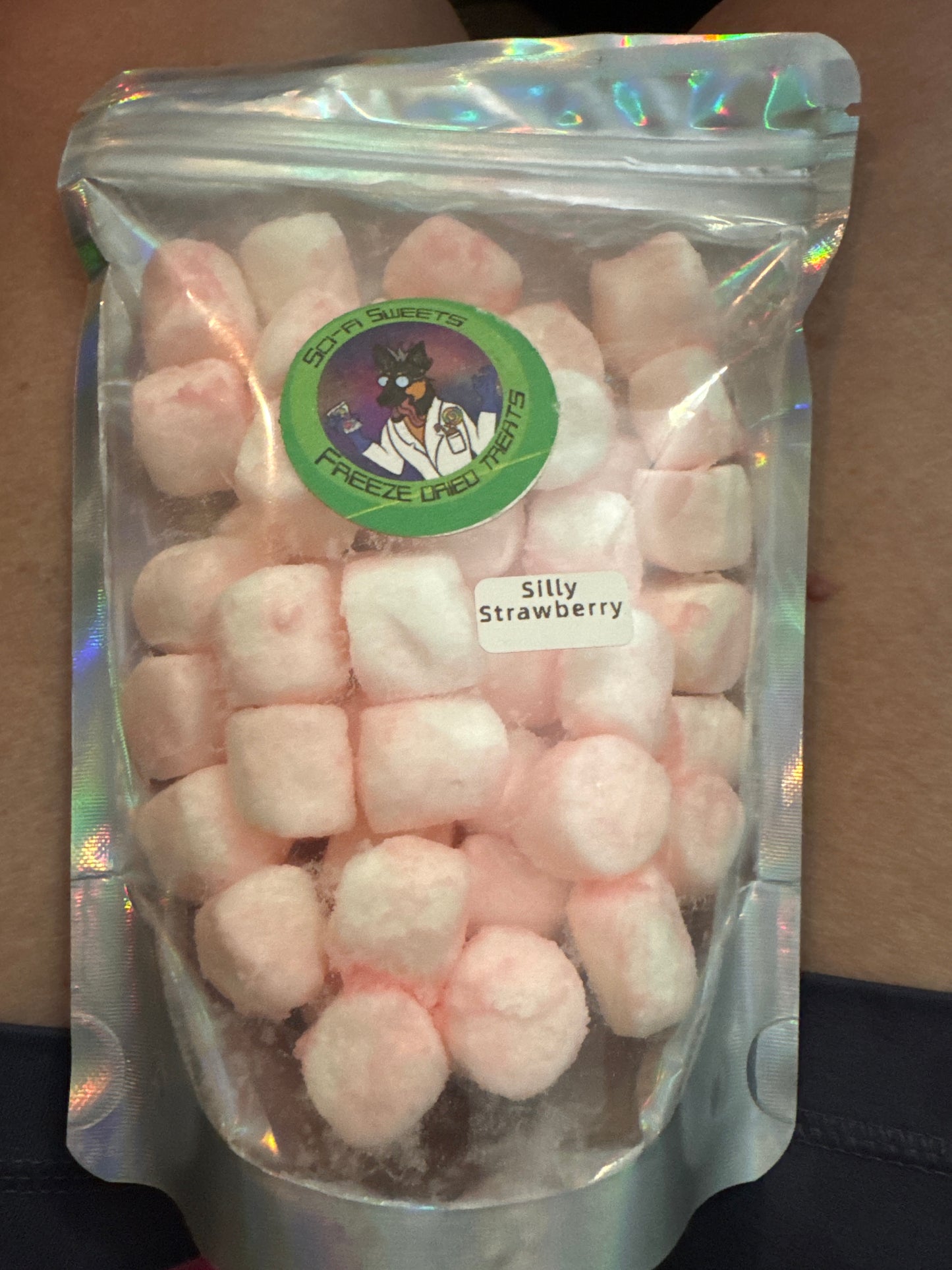 Freeze-Dried Marshmallows with flavoring!