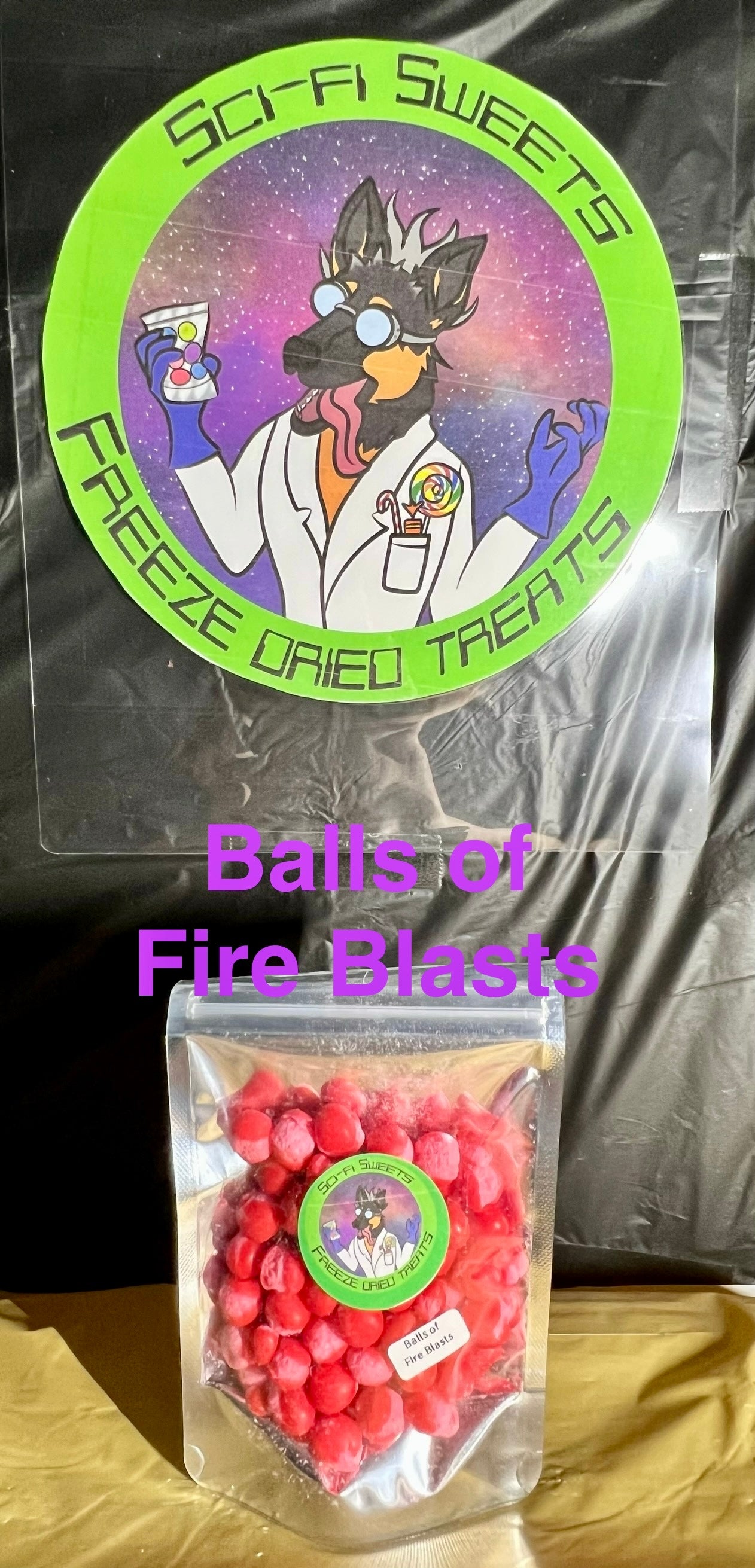 Balls of Fire Blasts (aka Red Hots)