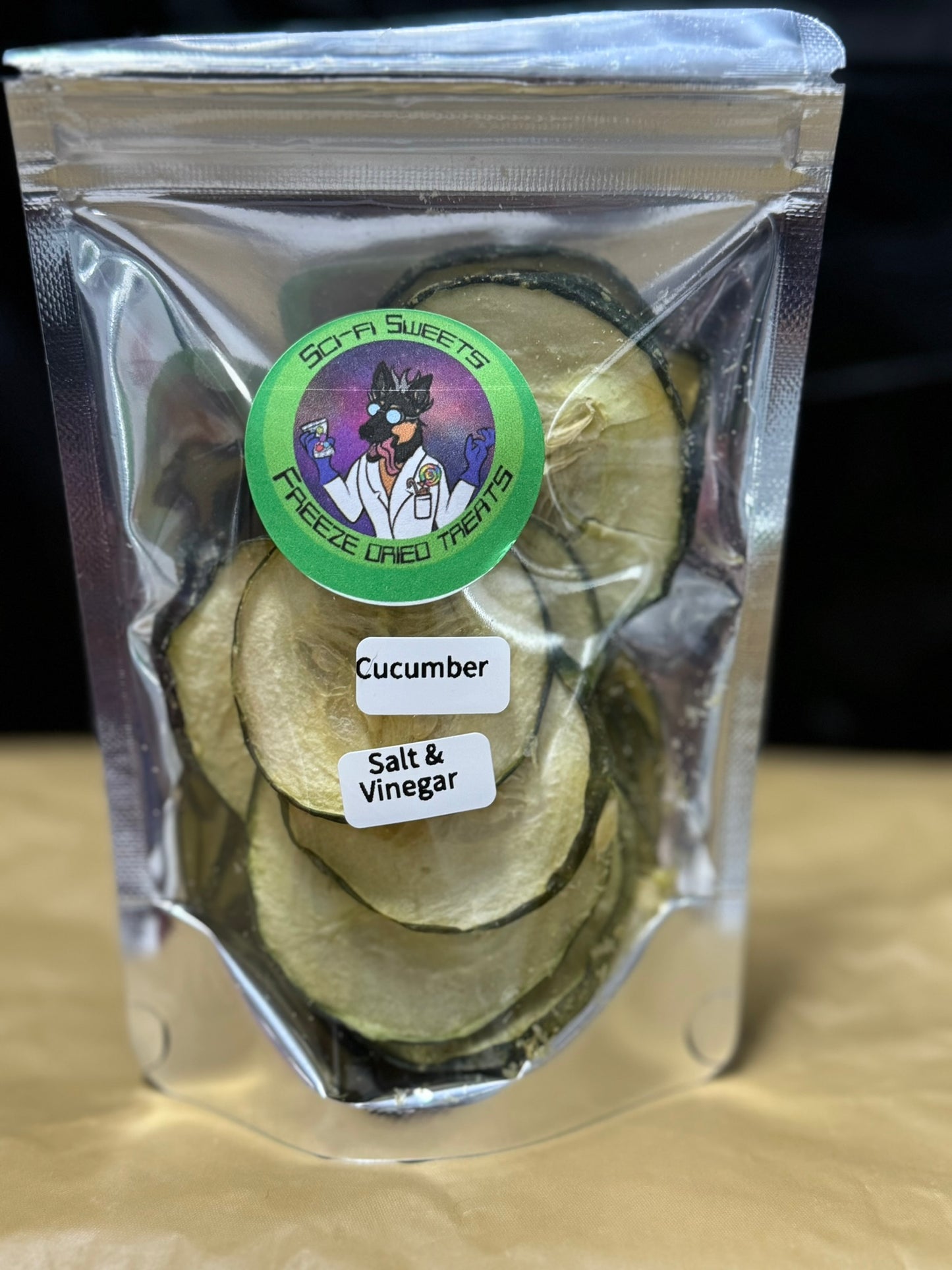 Freeze-Dried Cucumber Chips