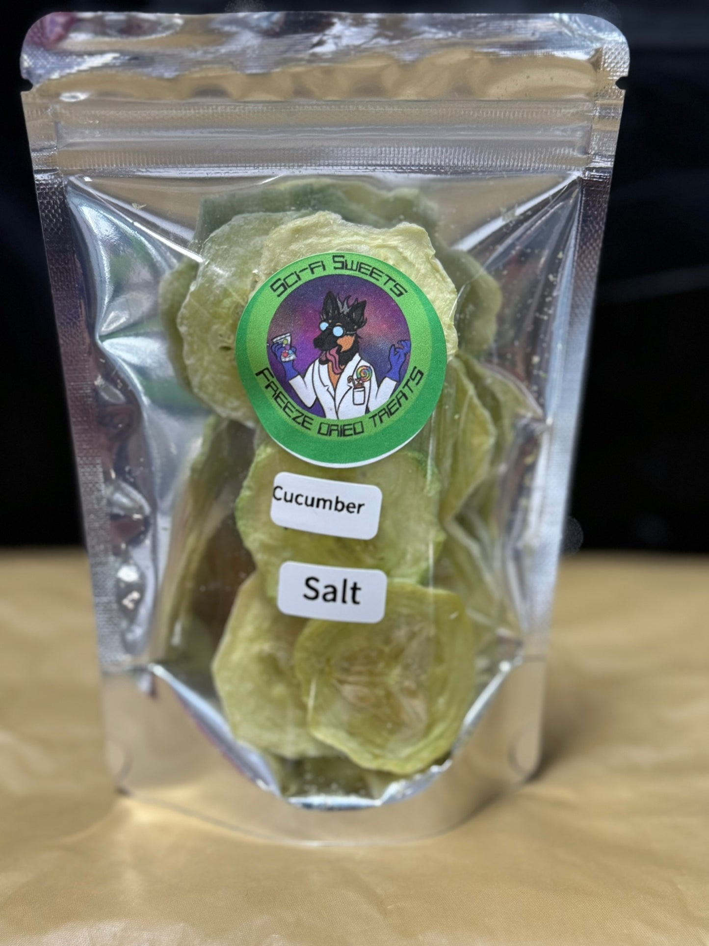 Freeze-Dried Cucumber Chips