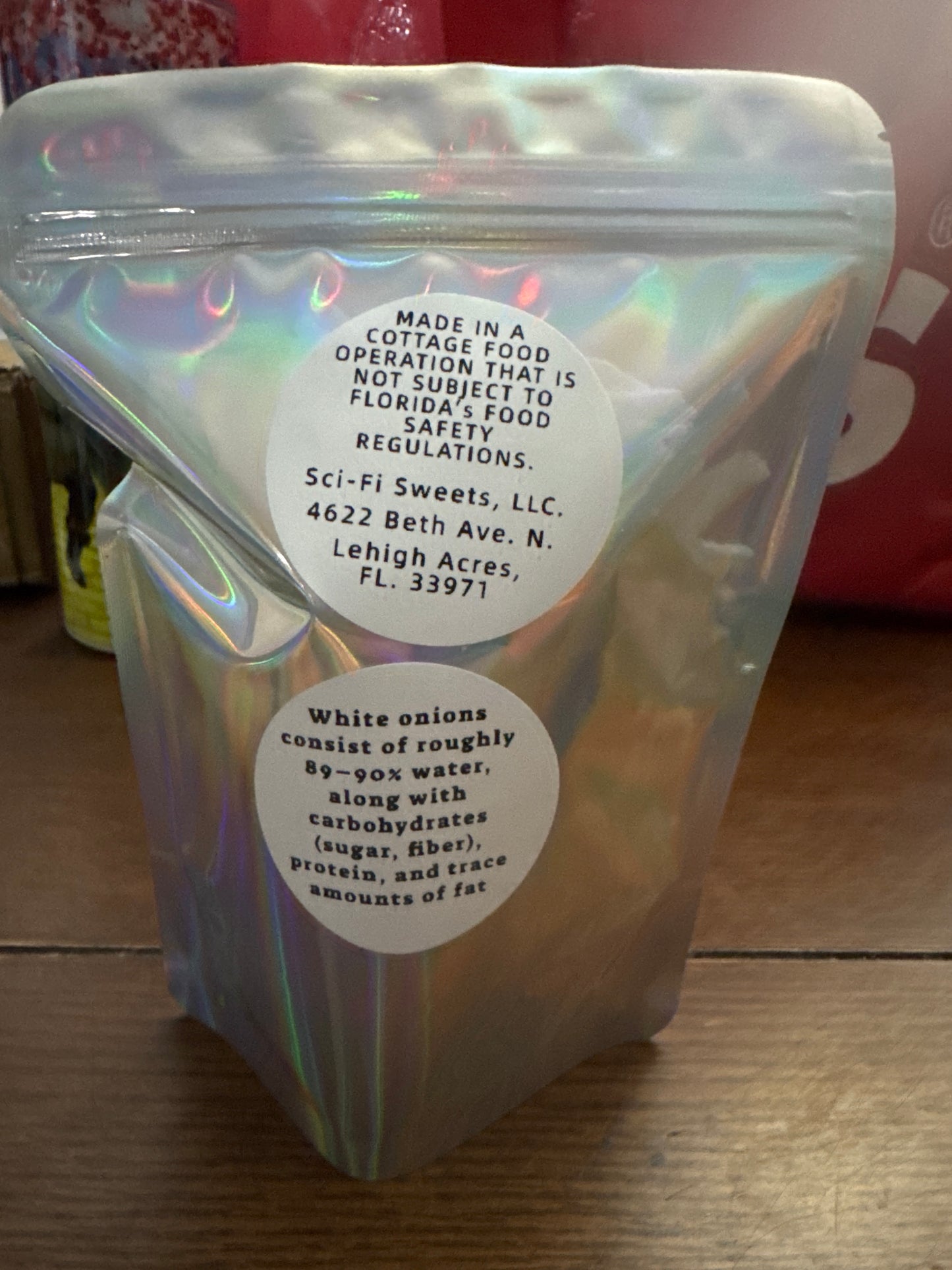 Freeze-dried White Onions