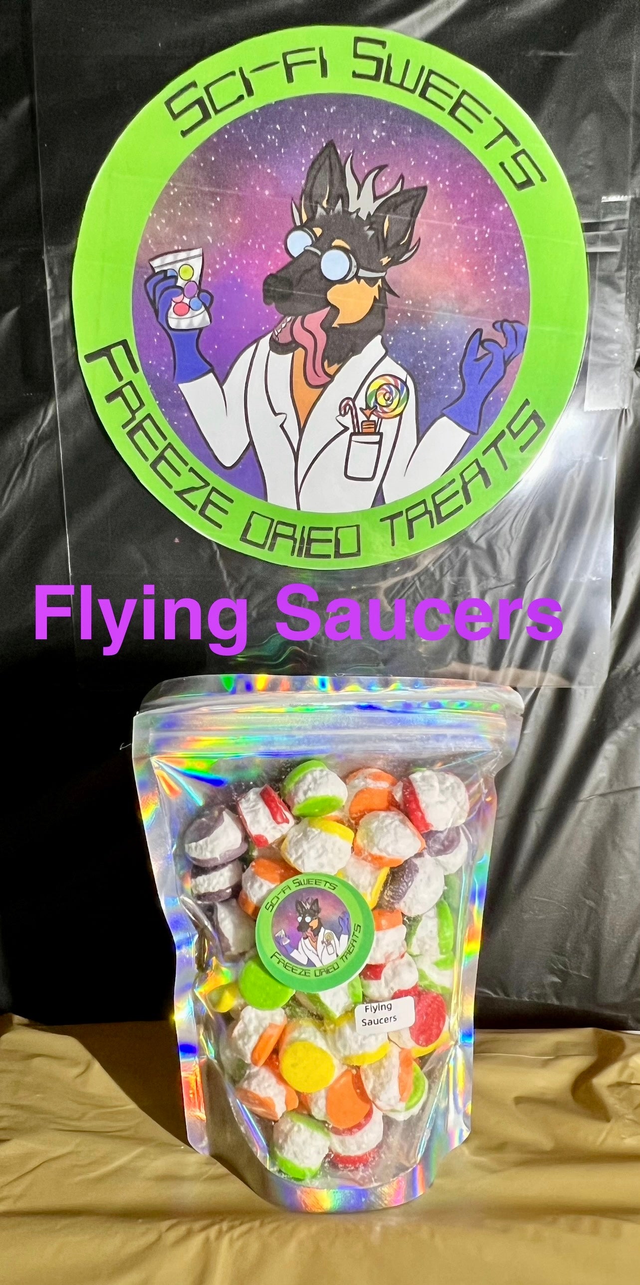 Flying Saucers (aka Chewy Sprees)