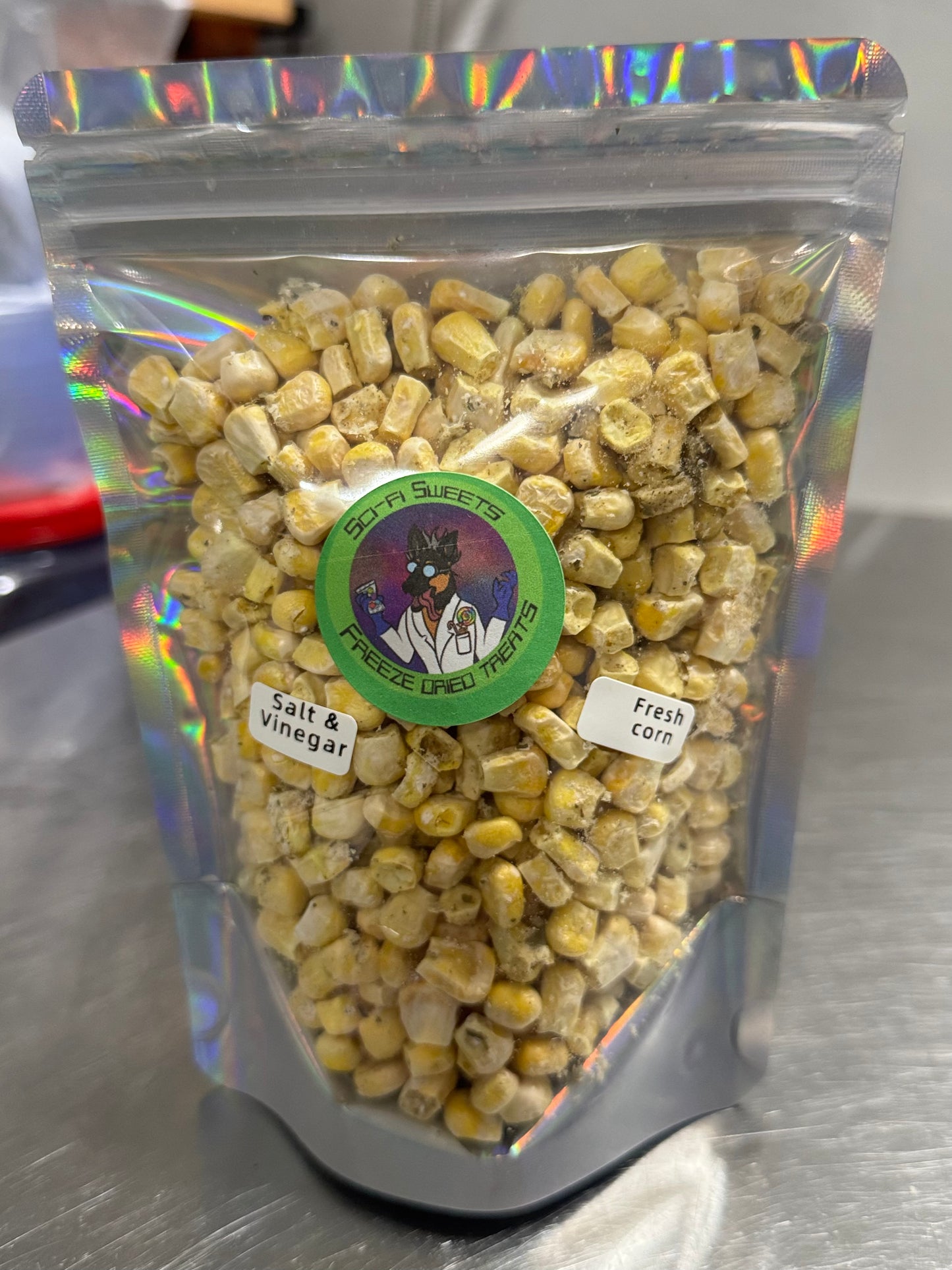Freeze-Dried Fresh Corn