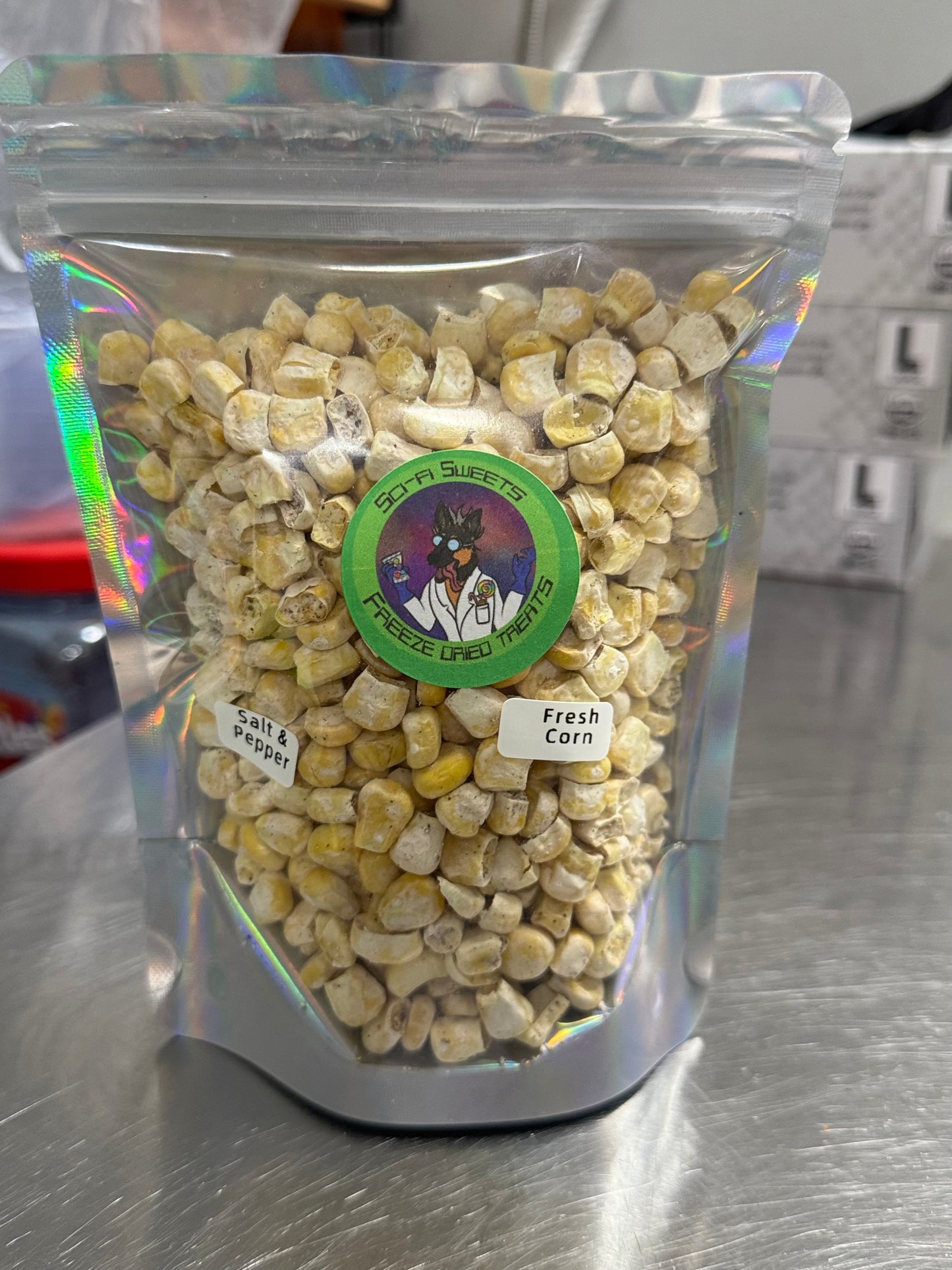 Freeze-Dried Fresh Corn