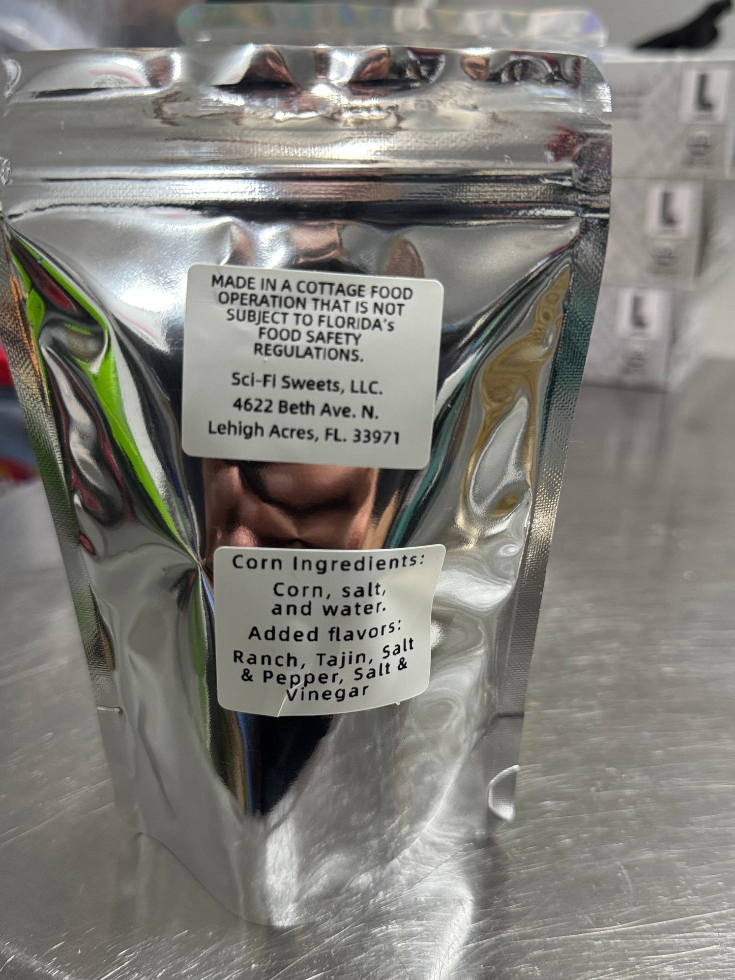 Freeze-Dried Fresh Corn