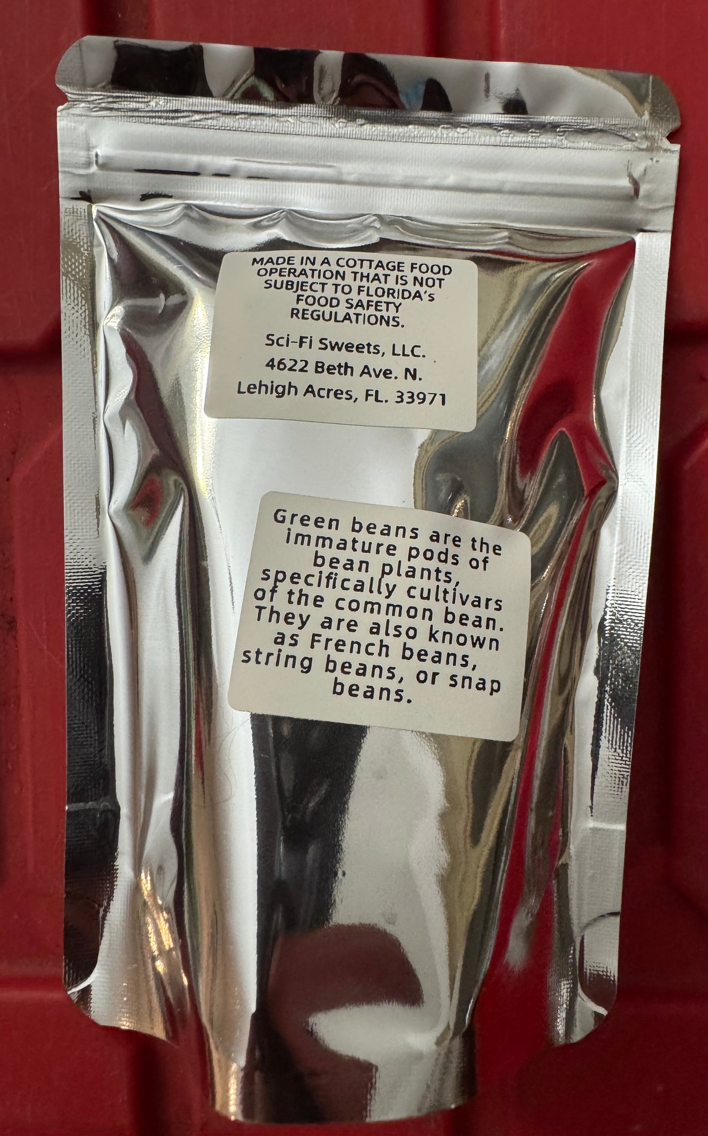 Freeze-Dried Green Beans