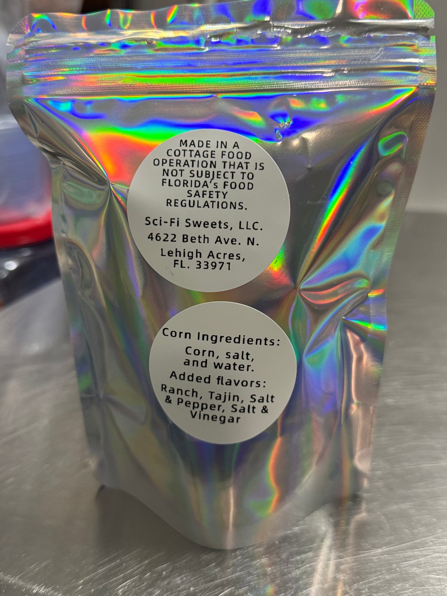 Freeze-Dried Fresh Corn