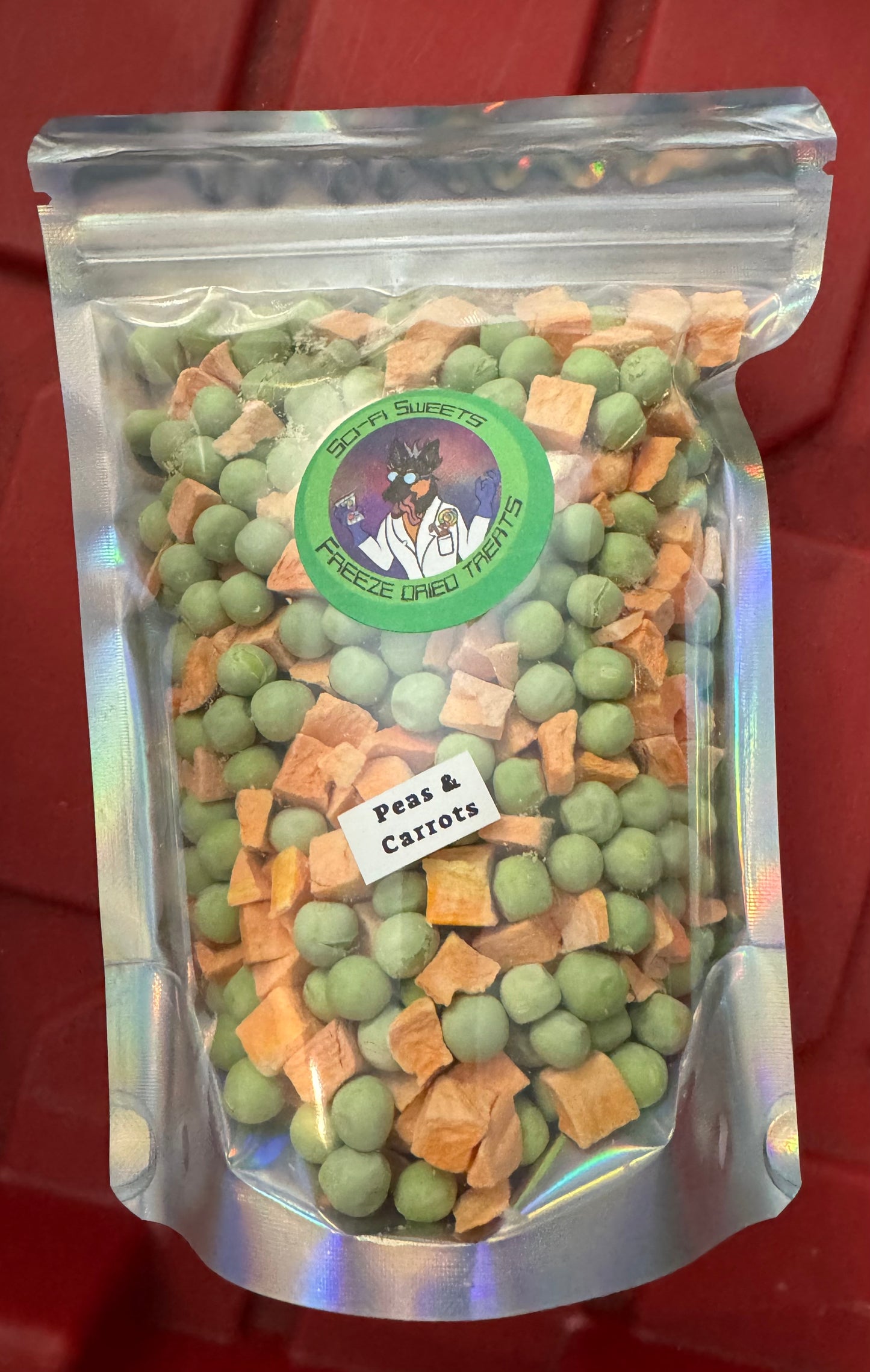 Freeze-dried Peas & Carrots