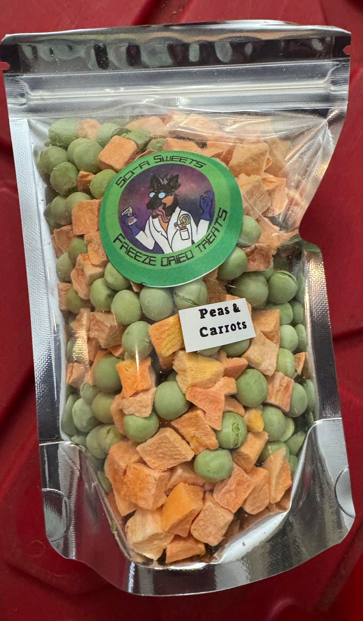 Freeze-dried Peas & Carrots