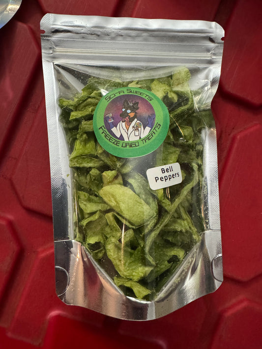 Freeze-Dried Bell Peppers