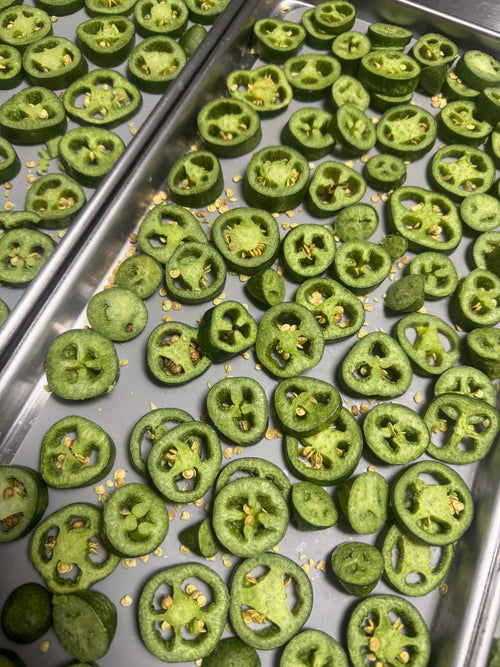 Freeze-Dried Jalapeños – Spicy, Crunchy, Shelf-Stable