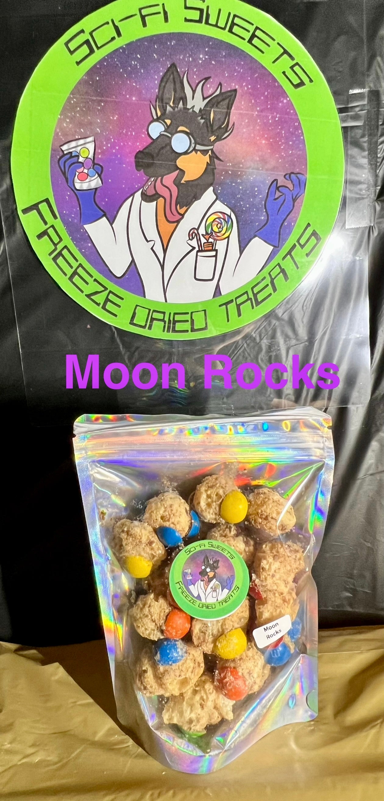 Moon Rocks (aka Carmel M&M’s)