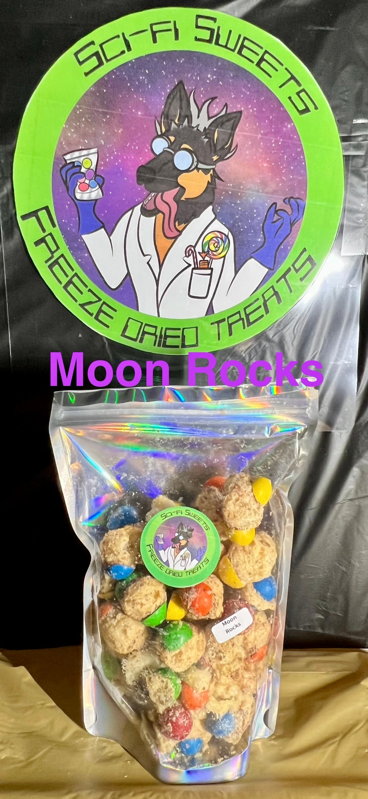 Moon Rocks (aka Carmel M&M’s)