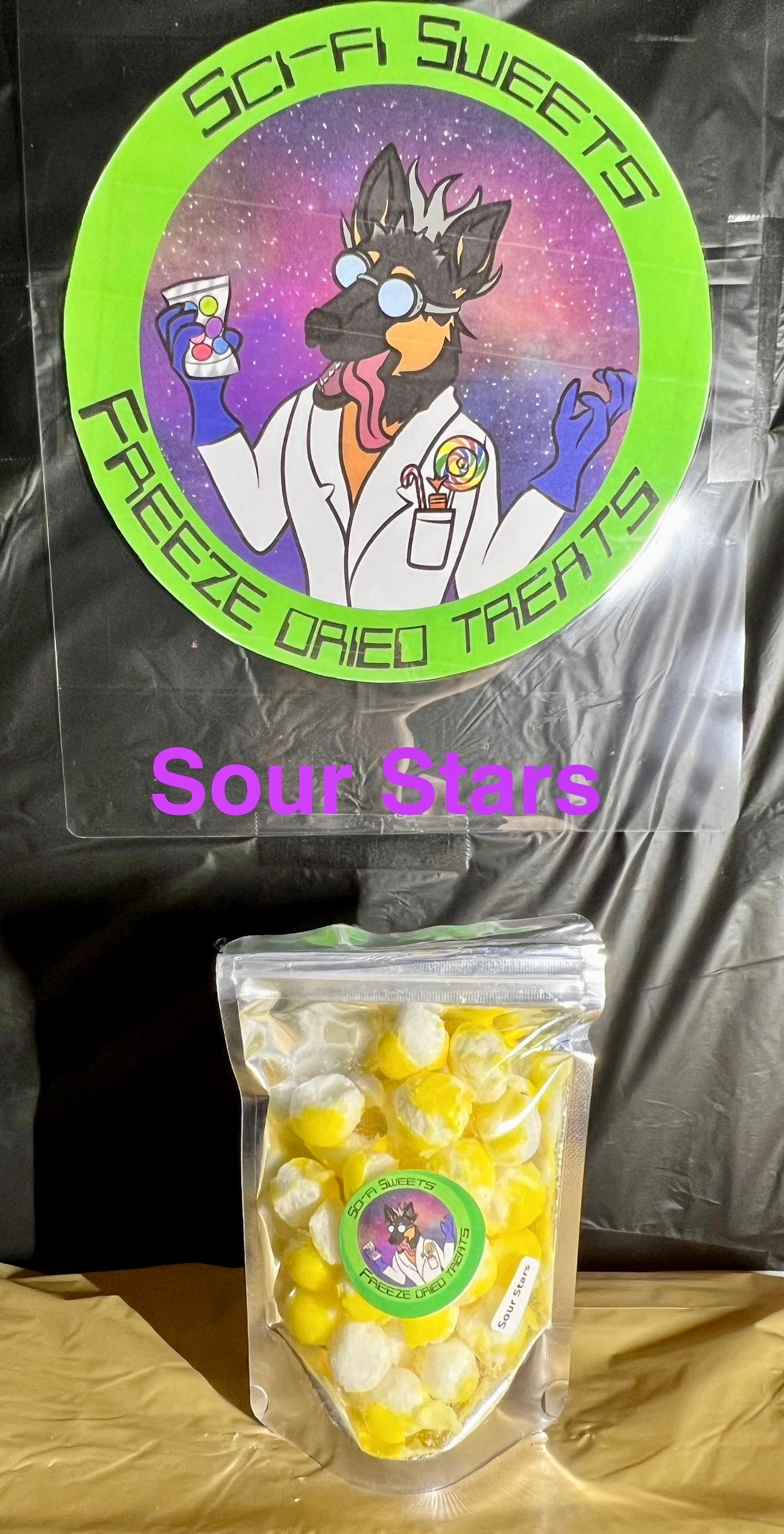 Sour Stars (aka Lemon heads)