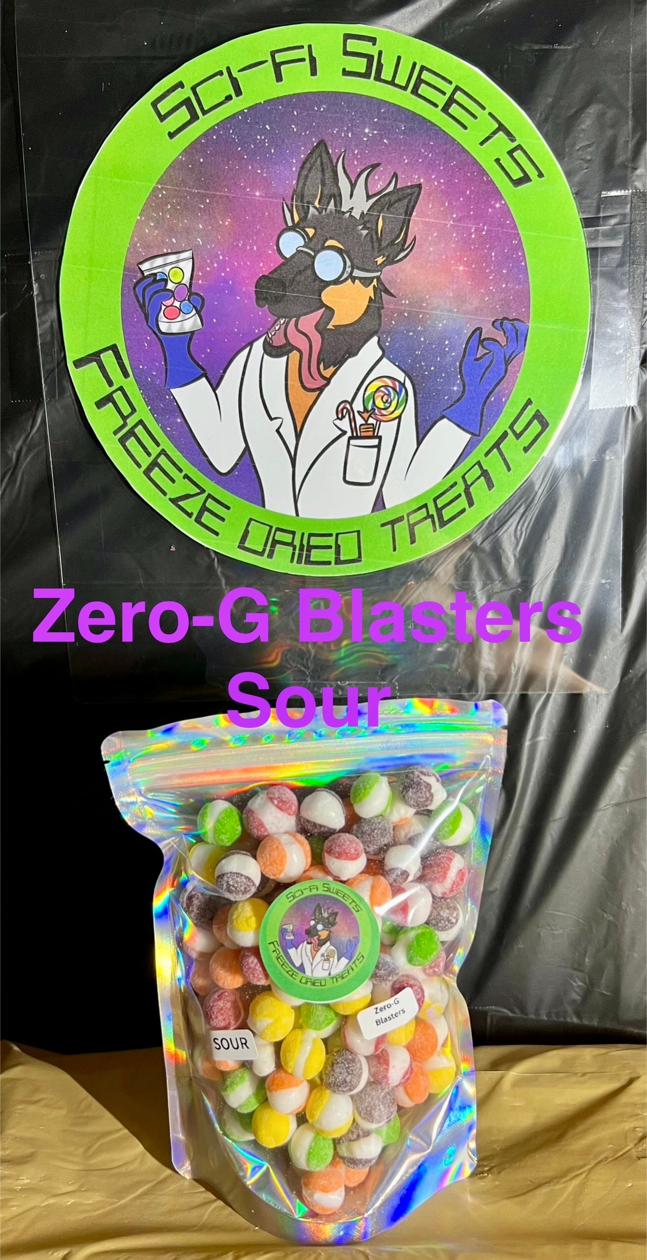 Zero-G Blasters-Sour (aka sour skittles)